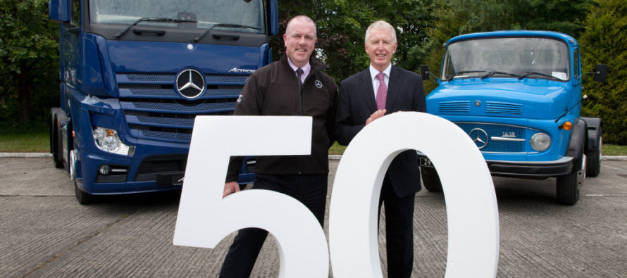 Προϋπηρεσία 50 ετών της Mercedes στην Ιρλανδία