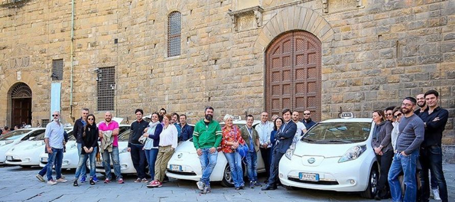 Τα ηλεκτροκίνητα ταξί Nissan Leaf εξαπλώνονται στην Ευρώπη