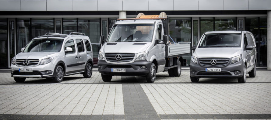 Διάκριση για τα επαγγελματικά οχήματα της Mercedes