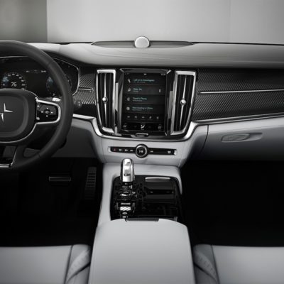 Polestar 1 interior, dashboard