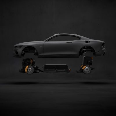 Polestar 1 carbon body + drivetrain
