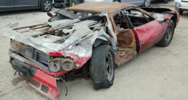 Πωλείται μια καμένη Ferrari 512 BB