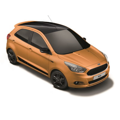 The stylish and distinctive new Ford KA+ Colour Edition