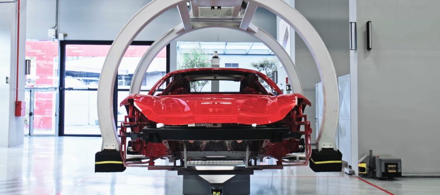 Στα άδυτα του εργοστασίου της Ferrari (video)