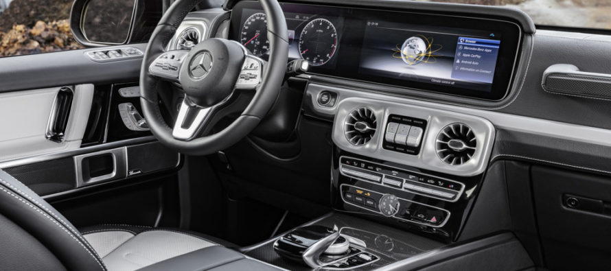 Δείτε το εσωτερικό της νέας Mercedes G-Class