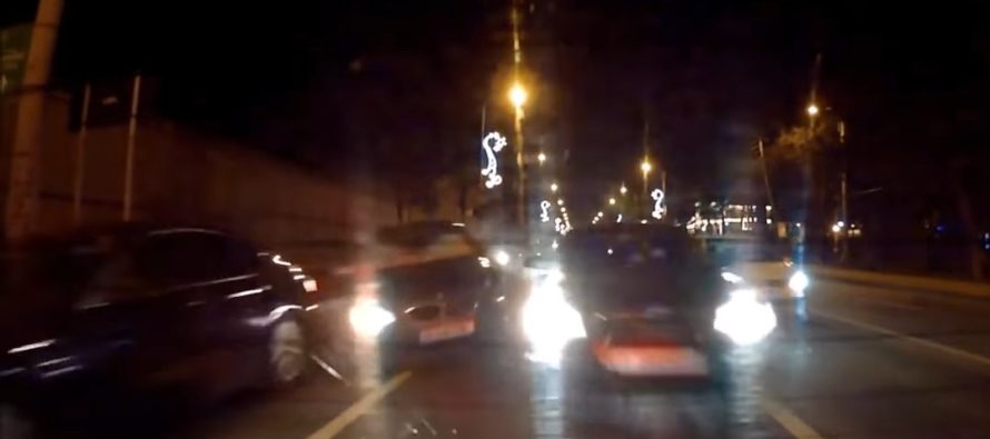 Οδηγός έπαθε κρίση επιληψίας και προκάλεσε ατύχημα (video)