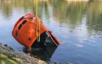 Μια BMW M3 GTS στο βυθό λίμνης (video)