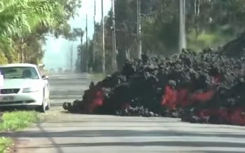 Δείτε λάβα ηφαιστείου να καταπίνει ένα Ford Mustang (video)