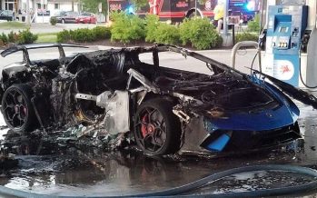 Θύμα πυρκαγιάς μια Lamborghini Huracan Performante
