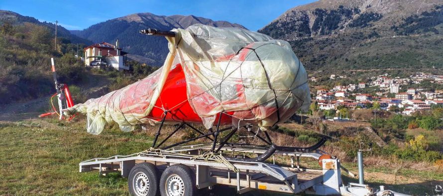 Βρέθηκε κλεμμένο ελικόπτερο στο Καρπενήσι