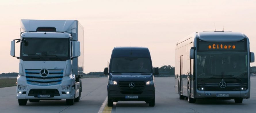 Όλα τα νέα φορτηγά, βαν και λεωφορεία της Mercedes είναι εδώ (video)