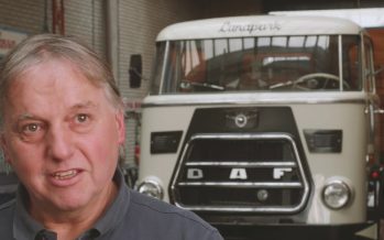 Ο άνθρωπος που έχει τα πιο παλιά φορτηγά DAF (video)