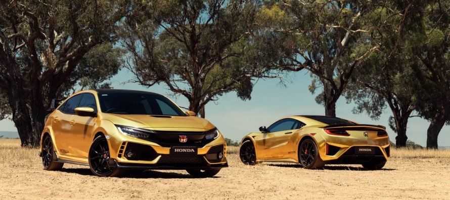 Γιατί η Honda έβαψε χρυσό το Civic Type R και το NSX;