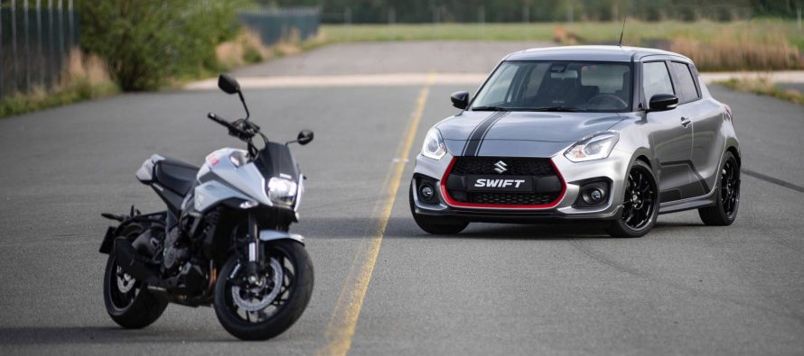 To Swift Sport τιμά τη μοτοσυκλέτα Suzuki Katana