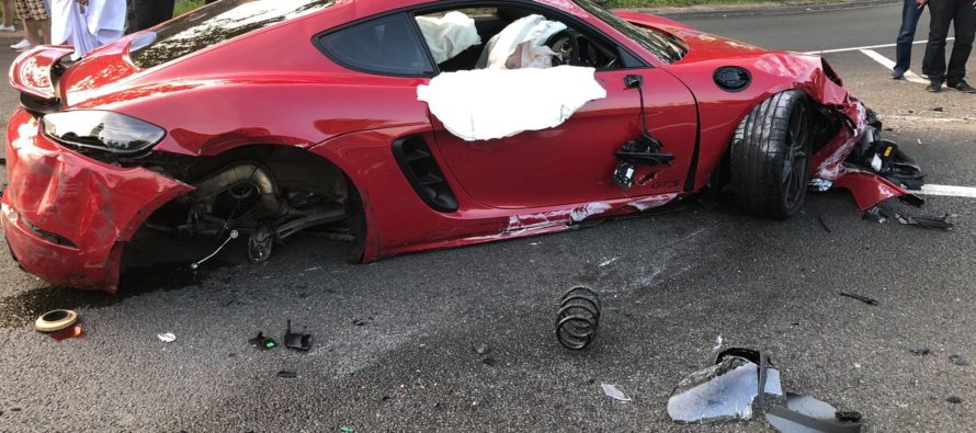 Ποινές φυλάκισης με αναστολή για το τρακάρισμα μιας Porsche με Ferrari