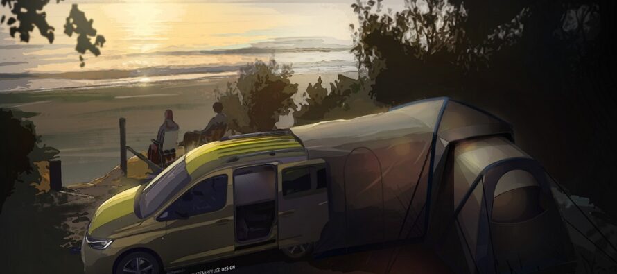 Κοιμηθείτε κάτω από τα αστέρια μέσα στο νέο Volkswagen Caddy Beach