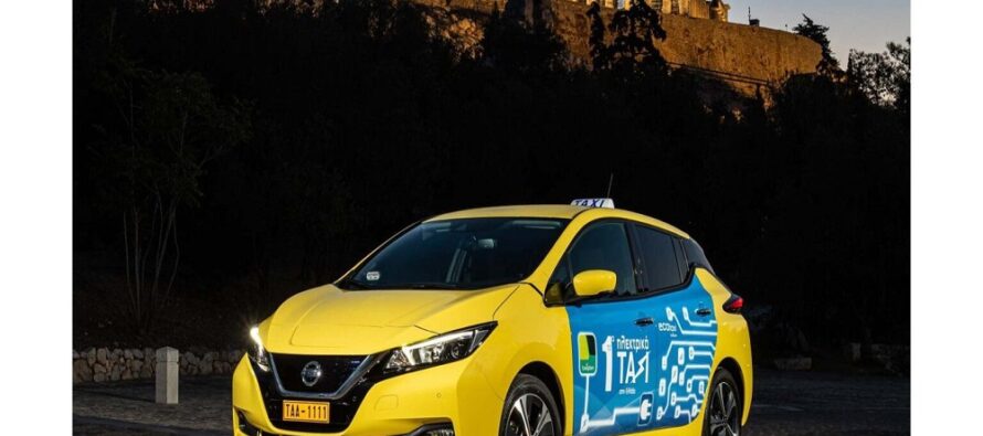 Γνωρίστε το πρώτο ταξί στην Ελλάδα που εκπέμπει 0 ρύπους!