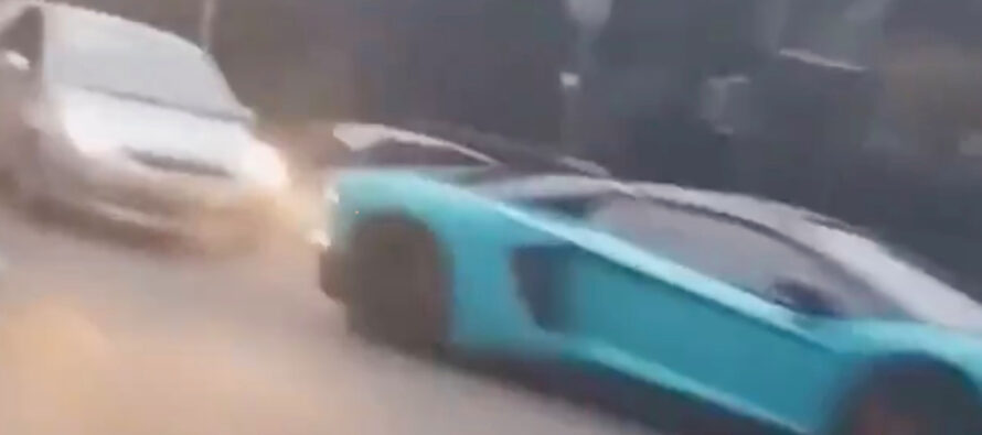 Επικηρύχτηκε οδηγός που τράκαρε και εγκατέλειψε Lamborghini (video)