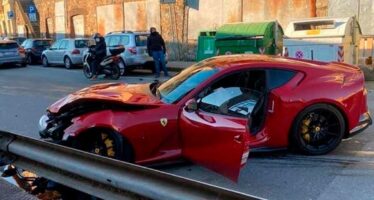 Σε ποιο γνωστό τερματοφύλακα ανήκει αυτή η κατεστραμμένη Ferrari 812 Superfast; (video)
