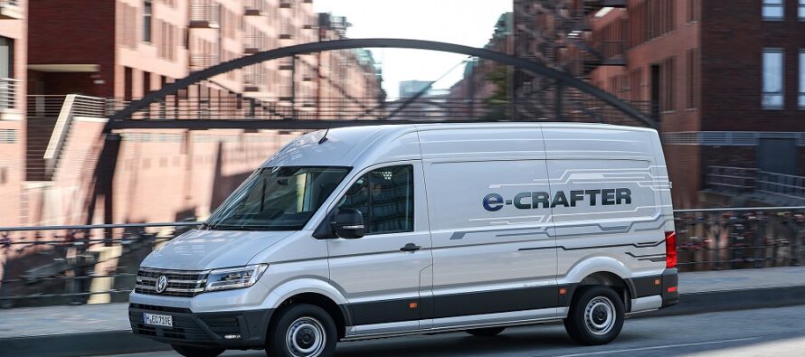 Ξεχάστε τα ντουμάνια από εξατμίσεις φορτηγών-Ήρθε το νέο ηλεκτρικό Volkswagen e-Crafter