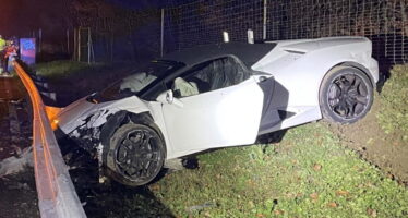 Σουρωμένος ξεπάστρεψε νοικιασμένη Lamborghini