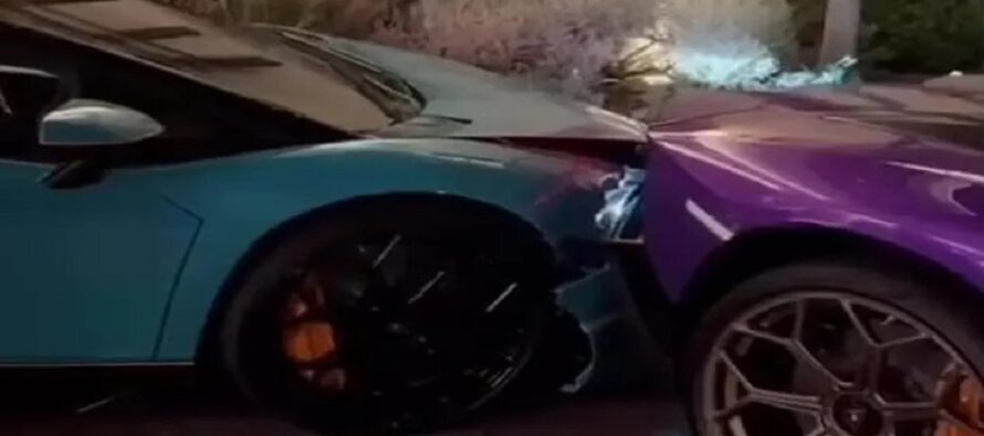 Παρκαδόρος που τράκαρε δυο Lamborghini μάλλον δεν αξίζει φιλοδώρημα (video)