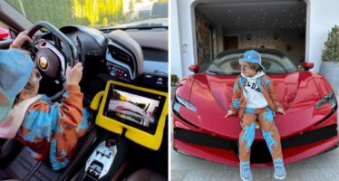 Μπόμπιρας 3 ετών οδηγεί πραγματική Ferrari και ντριφτάρει σαν επαγγελματίας (video)