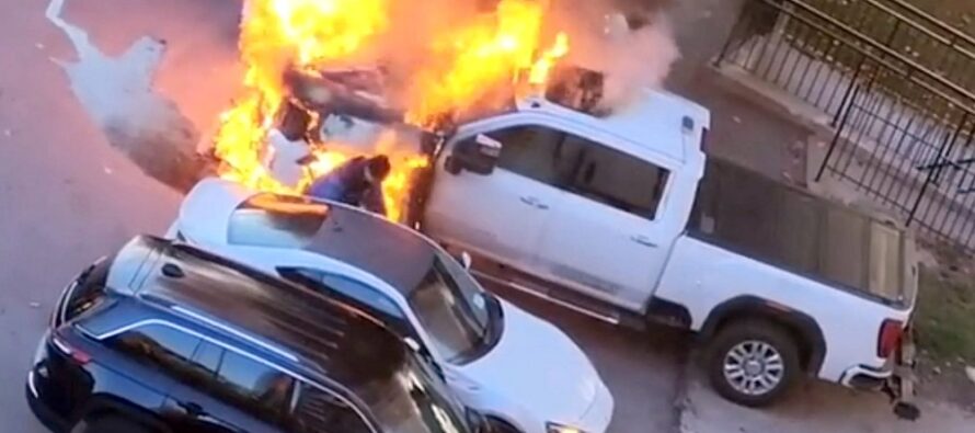 Παλαβός ή γενναίος; – Μπήκε μέσα στη φωτιά για να σώσει το αγαπημένο του… Subaru! (βίντεο)