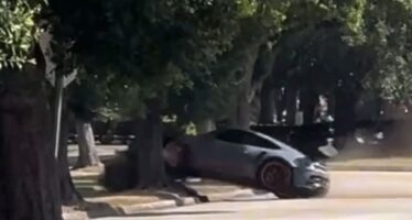 Η στιγμή που μια Porsche 911 GT3 RS καρφώνεται στον κορμό δέντρου (βίντεο)