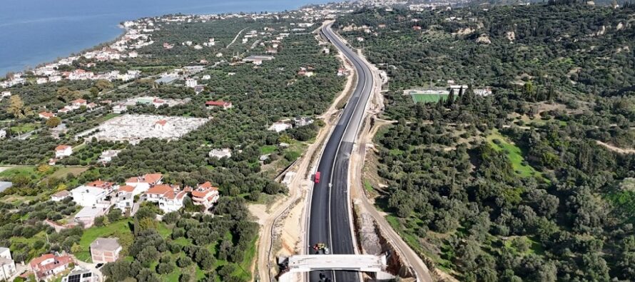 Αυτοκινητόδρομος Πατρών-Πύργου: Ούτε ένα θανατηφόρο τροχαίο στους πρώτους 10 μήνες λειτουργίας
