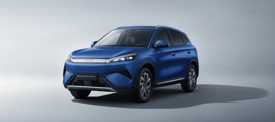 BYD Atto 3 Evo: Ανανεωμένο, με τετρακίνηση, ταχεία φόρτιση και αυτονομία έως 510 χλμ.
